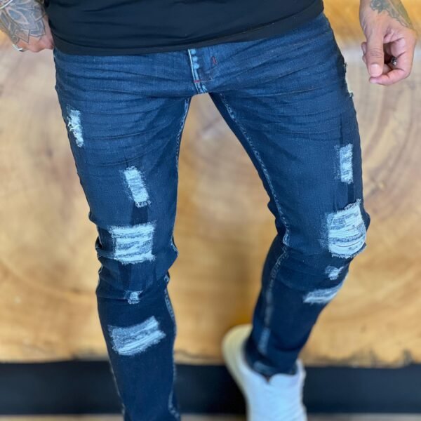 Calças jeans modelo jogador com elastano Citydenim 86